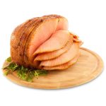 American Humburger With Salad