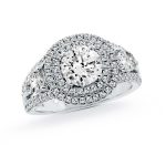 Ring With 12 Round Diamond