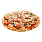 American Humburger With Salad